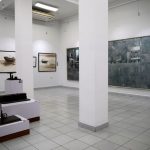 Exposición / Bronce, papel y lienzo